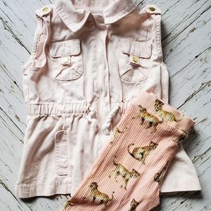 Aspen Kids Vest + H&M Leggings